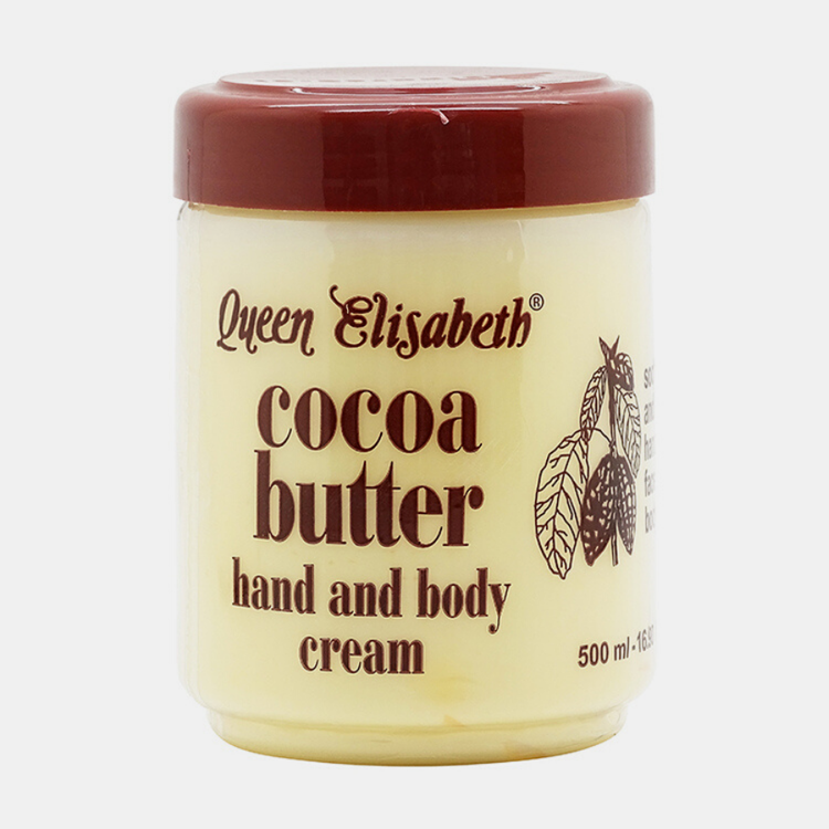Queen Elisabeth Cocoa Butter Hand and Body Cream 500 ml