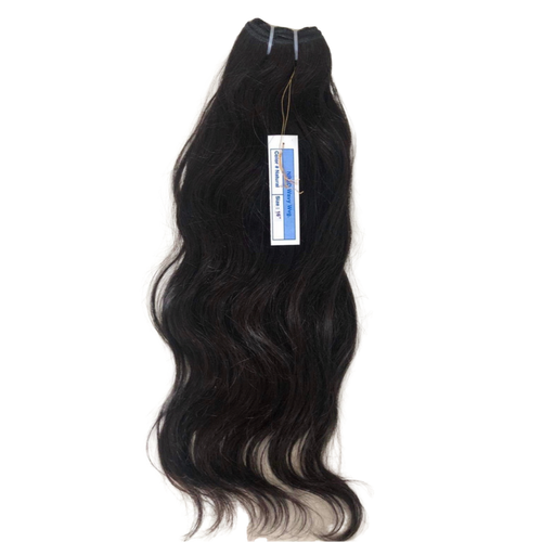 100% äkta löshår Virgin   #Natural Svart     18-24 Inches