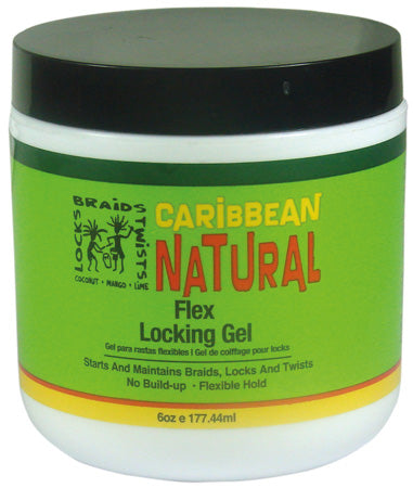 Caribbean Natural Flex Locking Gel 177ml