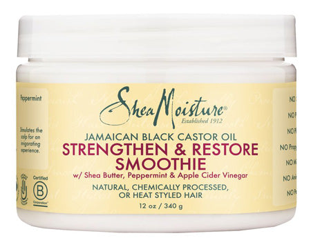 Shea Moisture JAMAICAN BLACK CASTOR OIL STRENGTHEN & RESTORE SMOOTHIE 340 g