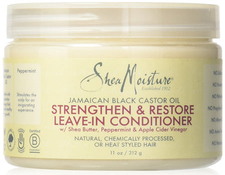 Shea Moisture Jamaican Black Castor Oil Strengthen & Restore Leave-In Conditioner 340g