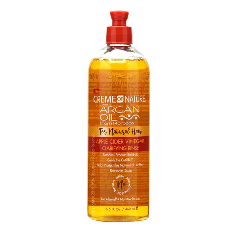 Cream of Nature Argan Oil Apple Cider Vinegar Clarifying Rinse 460m
