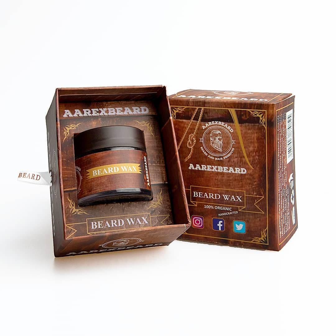 AAREXBEARD 100% Organic Beard Wax - 50ml