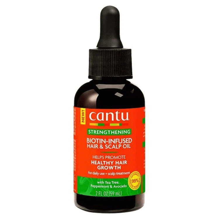 Cantu Biotin-Infused Strengthening Hair & Scalp Oil 2 Oz