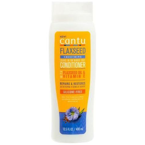 Cantu Natural Flaxseed Conditioner Leave_in or rinse out  13.5oz