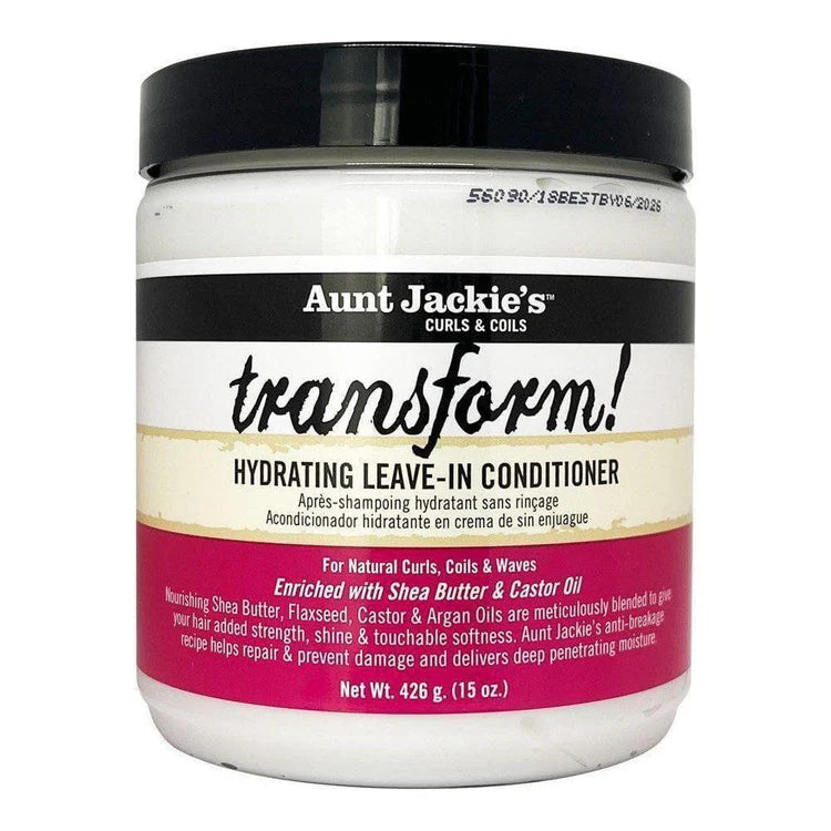 Aunt Jackie's Transform Hydrating Leave-In Conditioner 426ml