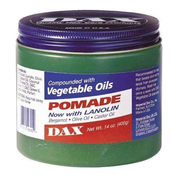 DAX Vegetable Oils POMADE Now with LANOLIN 400g