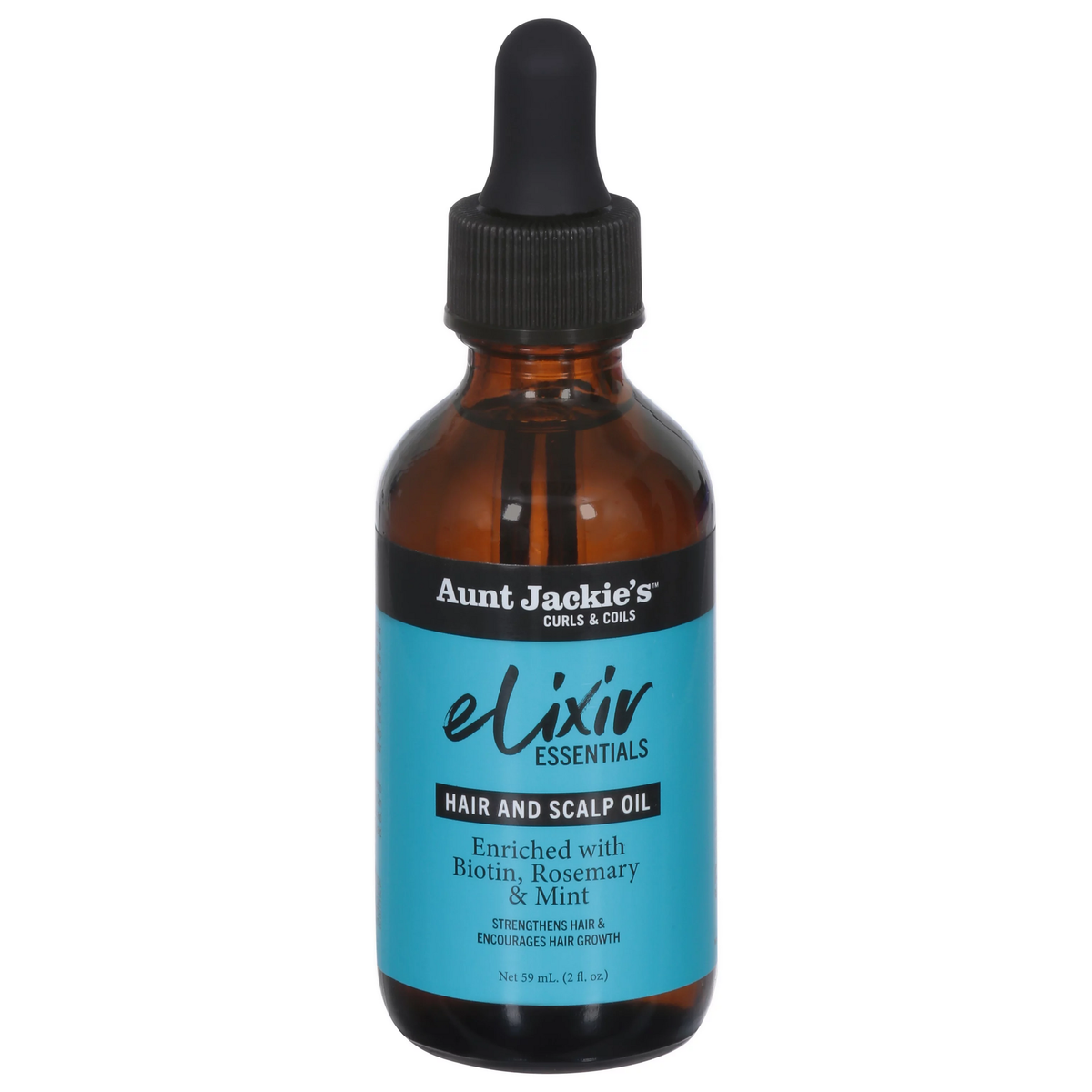 AUNT JACKIES HAIR & SCALP OIL ENRICHED WITH BIOTIN ROSEMARY & MINT  59ML