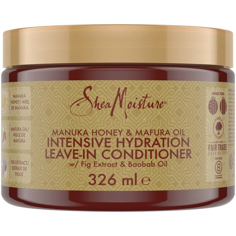 Shea Moisture Manuka Honey & Mafura Oil Intense Lieave in Conditioner 326ml