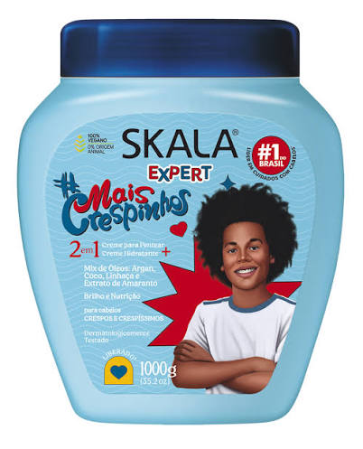 Skala Mais Crespinhos 2IN 1 Treatmenat Cream & Leave-in 1000ml