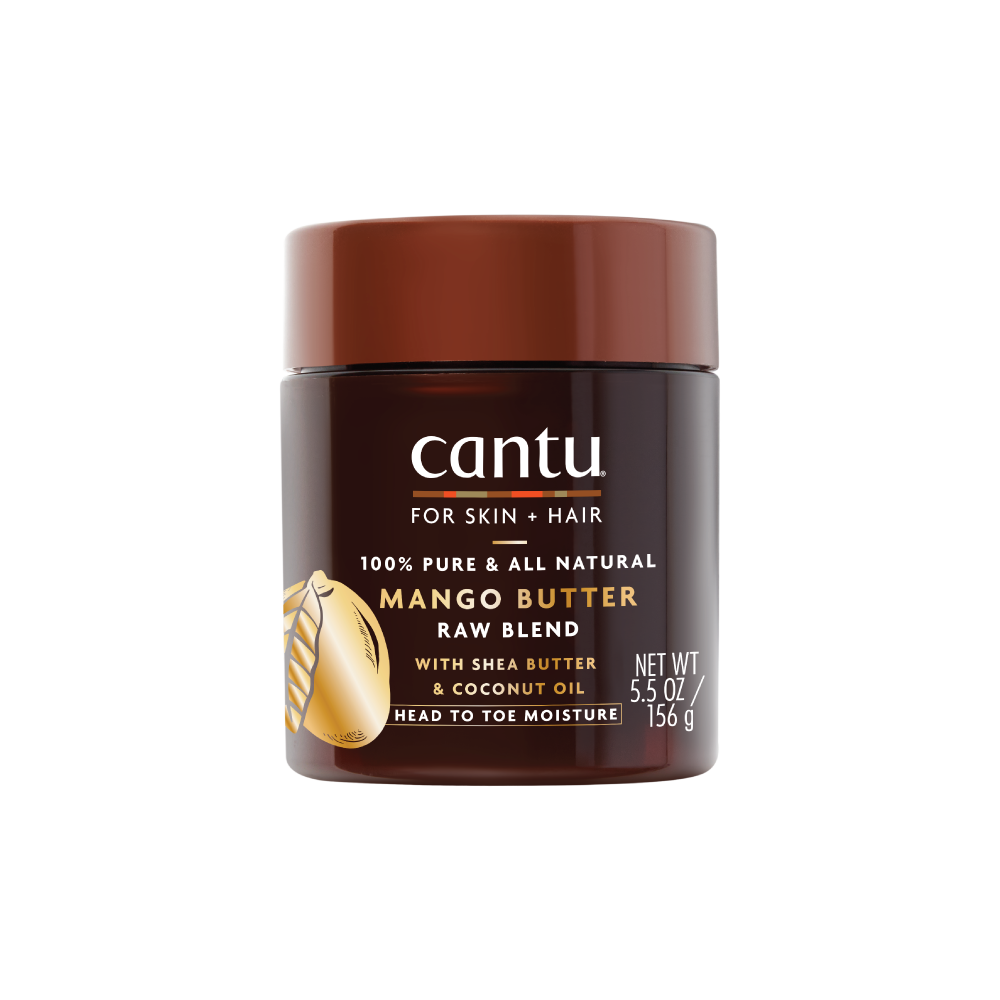 Cantu Pure Mango Butter Raw Blend with Shea Butter and Coconut Oil 156g