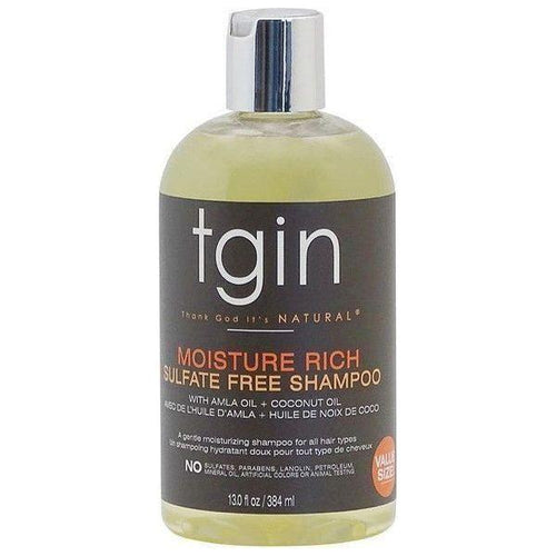 TGIN Moisture Rich Sulfate Free Shampoo with Amla Oil + Coconut Oil 384ml